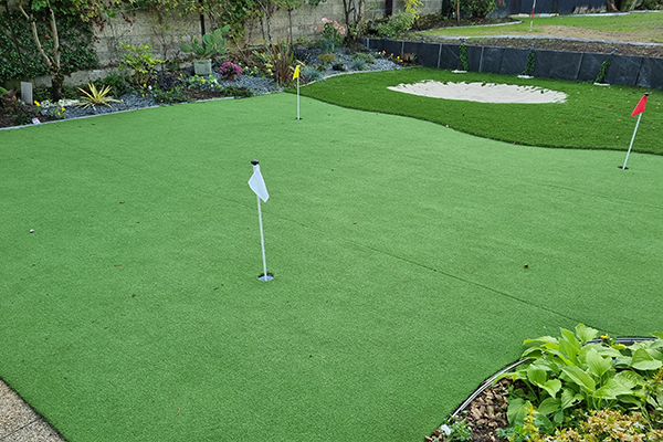 Jardin et Paysage, réalisation de terrain de golf en Mayenne